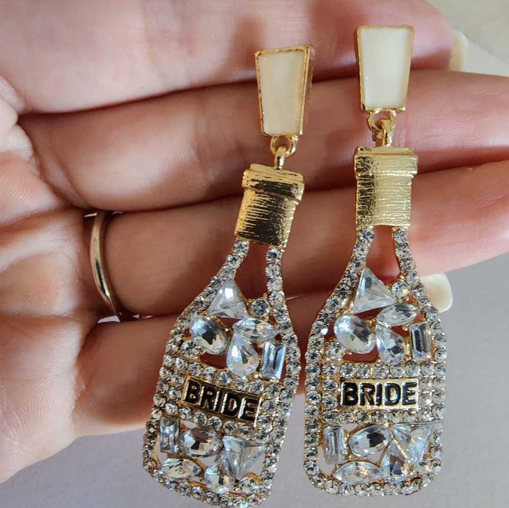 Bride earrings